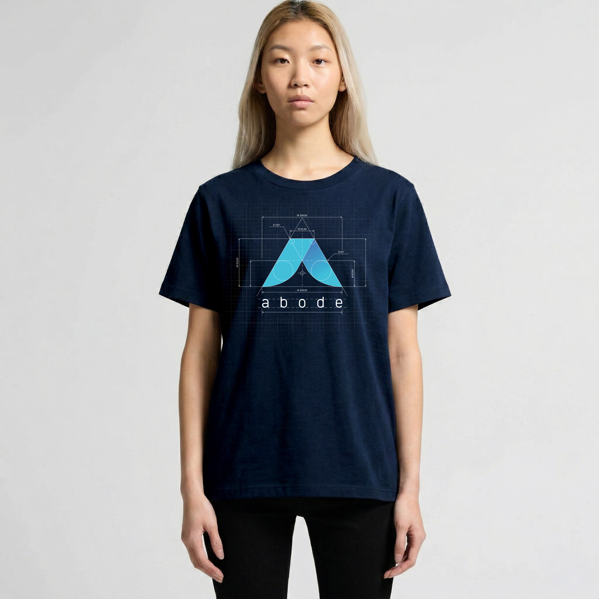 Abode shirt design mockup 2