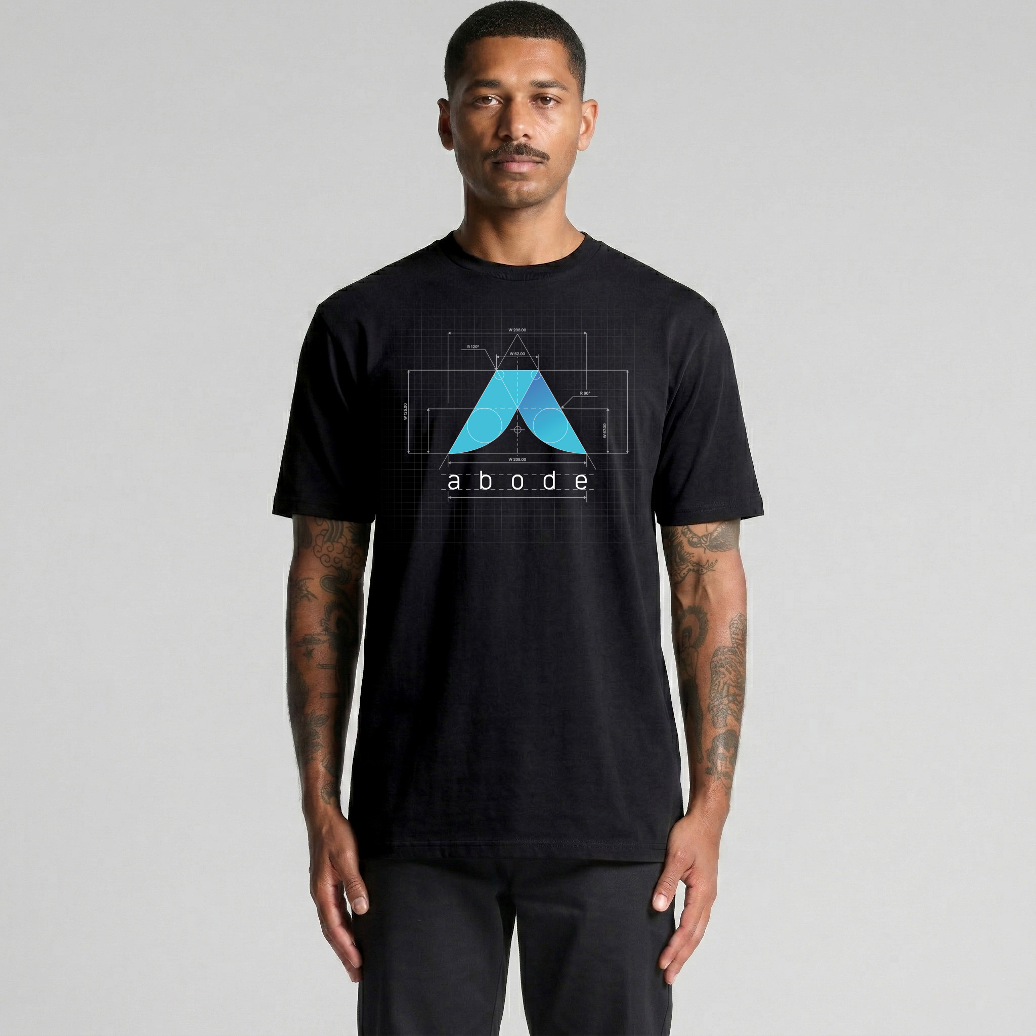 Abode shirt design mockup 4